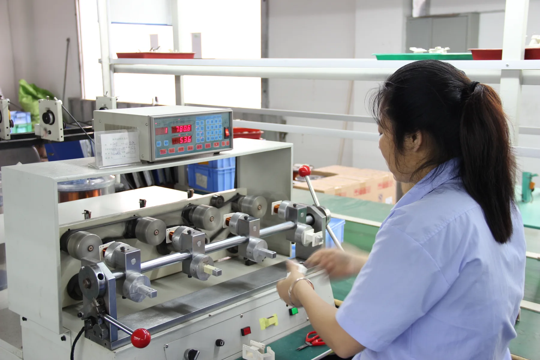 Motor winding process